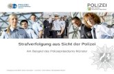 Fachtagung Urania Berlin "Gesetz und Drogen" - 12.02.2014 - Hubert Wimber, Polizeipräsident Münster Strafverfolgung aus Sicht der Polizei Am Beispiel des.