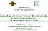 Jobmessen Innsbruck, Graz, Wien 15.03. bis 17.03.2010 GF Michael Lorenz, Landeskrankenhausgesellschaft Thüringen e.V. GF Dr. Stephan Helm, Krankenhausgesellschaft.