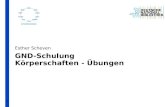 1 GND-Schulung Körperschaften - Übungen Esther Scheven.