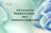Ofizielle Maskottchen der Sommerolympiade. Ofizielle Maskottchen der Sommerolympiade Waldi ist das für die 1972 in München abgehaltenen Olympischen Sommerspiele.