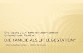 ÖFS-Tagung 2014: Familienunternehmen – Unternehmen Familie.