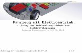 «Fahrzeug mit Elektroantrieb»1 / 7Stand: 01.07.14 InvenComm Fahrzeug mit Elektroantrieb - Lösung des Reichweitenproblems von Elektrofahrzeugen Deutsches.