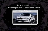 VW Scirocco Strategische Eventserie 2008. Unser Auftrag… Facts Ziel Zielgruppe Herleitung Idee Organisation Eventablauf …ist die Entwicklung einer spektakulären.