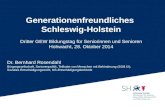 Generationenfreundliches Schleswig-Holstein Dritter GEW Bildungstag für Seniorinnen und Senioren Hohwacht, 28. Oktober 2014 Dr. Bernhard Rosendahl Bürgergesellschaft,