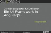 Goldpartner: Veranstalter: Der Werkzeugkasten für Entwickler Ein UI-Framework in AngularJS Timo Korinth.