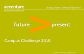Copyright © 2014 Accenture All rights reserved. Campus Challenge 2015.