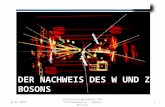 16.01.2015 Schlüsselexperimente der Teilchenphysik – Markus Neiczer 1 DER NACHWEIS DES W UND Z BOSONS.