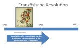 Französische Revolution 17871788 Vorrevolution Verschärfte die –Autoritätskrise des Königtums, die unmittelbar in die Revolution von 1789 führte. 1789.