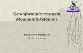 Sandro Steininger1 Geoinformationssystem Mountainbiketouren Executive Producer Sandro Steininger.