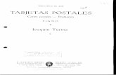 Turina - Op 58 Tarjetas Postales