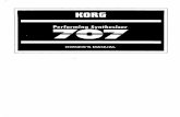 Korg 707 Manual
