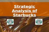 Strategic Analysis of StarBucks