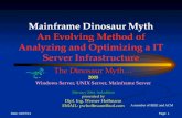Mainframe Dinosaur Myth 2005
