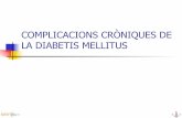 Complicacions cròniques de la diabetis