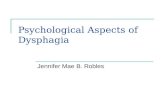 Psychological Aspects of Dysphagia Presentation