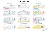 Calendar 2009 +Hijrah 1430-1431