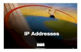 IP Addressing (Lecture # 1)