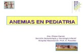 Dra. Eliana García Sección Hematología y Oncología Infantil Hospital Nacional Dr. Prof. A. Posadas ANEMIAS EN PEDIATRIA.