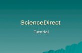 ScienceDirect Tutorial. Comenzar a usar ScienceDirect Para comenzar a usar ScienceDirect, elija Centro de Investigación y Docencia Económicas.