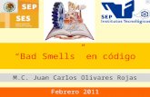 “Bad Smells” en código M.C. Juan Carlos Olivares Rojas Febrero 2011.