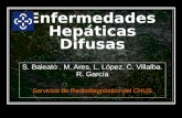 Enfermedades Hepáticas Difusas S. Baleato. M. Ares. L. López. C. Villalba. R. García Servicios de Radiodiagnóstico del CHUS.