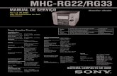 Mhc-rg22 Rg33 +Reset Da Memoria-sony