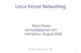 Linux Networking - Routing Subsystem