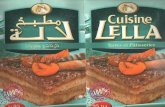 Tartes et Pâtisseries - Cuisine Lella (Algerie)