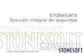 STONEGATE Solución integral de seguridad Maria.campos@stonesoft.com.