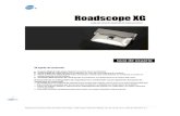 Manual Roadscope XG