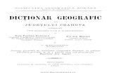 Dictionar Geografic Al Judetului PRAHOVA
