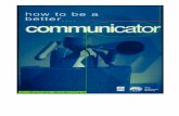 How to Be a Better Communicator - Sandy McMillan
