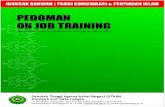 Pedoman OJT (On Job Training) KPI