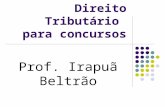 Como Estudar Direito Tributário para concursos Prof. Irapuã Beltrão.