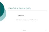 Diodos1 Eletrônica Básica (ME) DIODOS fdosreis.