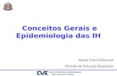 Conceitos Gerais e Epidemiologia das IH Maria Clara Padoveze Divisão de Infecção Hospitalar.