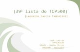 [39 a lista do TOP500] [Leonardo Garcia Tampelini] Instituto de Computação MO601 – Mario Côrtes UNICAMP – Nov/2012.