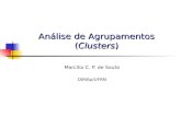 Análise de Agrupamentos (Clusters) Marcílio C. P. de Souto DIMAp/UFRN.