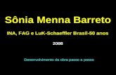 Sônia Menna Barreto INA, FAG e LuK-Schaeffler Brasil-50 anos Desenvolvimento da obra passo a passo 2008.