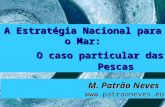 A Estratégia Nacional para o Mar: O caso particular das Pescas M. Patrão Neves .