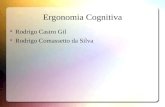 Ergonomia Cognitiva Rodrigo Castro Gil Rodrigo Comassetto da Silva.