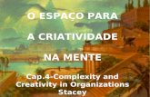 O ESPAÇO PARA A CRIATIVIDADE NA MENTE Cap.4-Complexity and Creativity in Organizations Stacey.