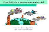 Ecoeficiência e governança ambiental Profa. Dra. Dione Mari Morita Dra. Zeila Chittolina Piotto.