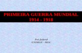 PRIMEIRA GUERRA MUNDIAL 1914 - 1918 Pró-federal UNIMAX - MOC.