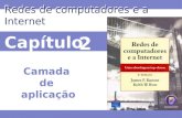 Capítulo 2 Redes de computadores e a Internet Camada de aplicação.