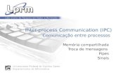 Memória compartilhada Troca de mensagens Pipes Sinais Inter-process Communication (IPC) Comunicação entre processos.