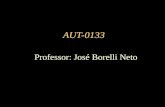 AUT-0133 Professor: José Borelli Neto. Terminal de Passageiros O Terminal de Passageiros é a principal área publica do aeroporto, incluindo o Sistema.