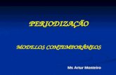 PERIODIZAÇÃO MODELOS CONTEMPORÂNEOS Ms Artur Monteiro.
