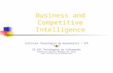 Business and Competitive Intelligence Instituto Tecnológico da Aeronáutica – ITA CE-245 Tecnologias da Informação Professor Adilson Marques da Cunha Aluna: