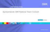 ® IBM Software Group © 2008 IBM Corporation Apresentando IBM Rational Team Concert.